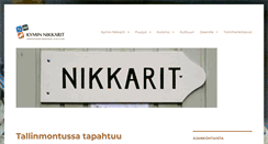 Desktop Screenshot of kyminnikkarit.fi